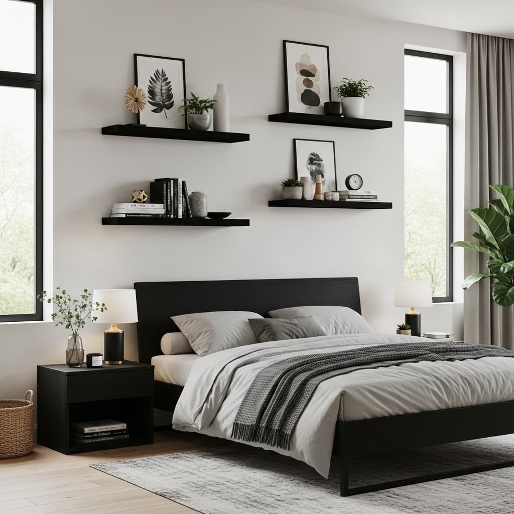 25 Black Bedroom Furniture Ideas 