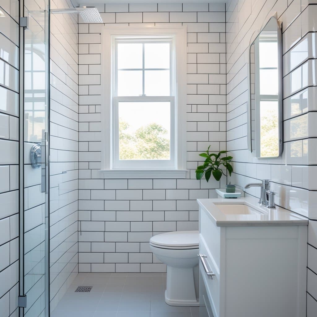 22 Small Bathroom Tile Ideas