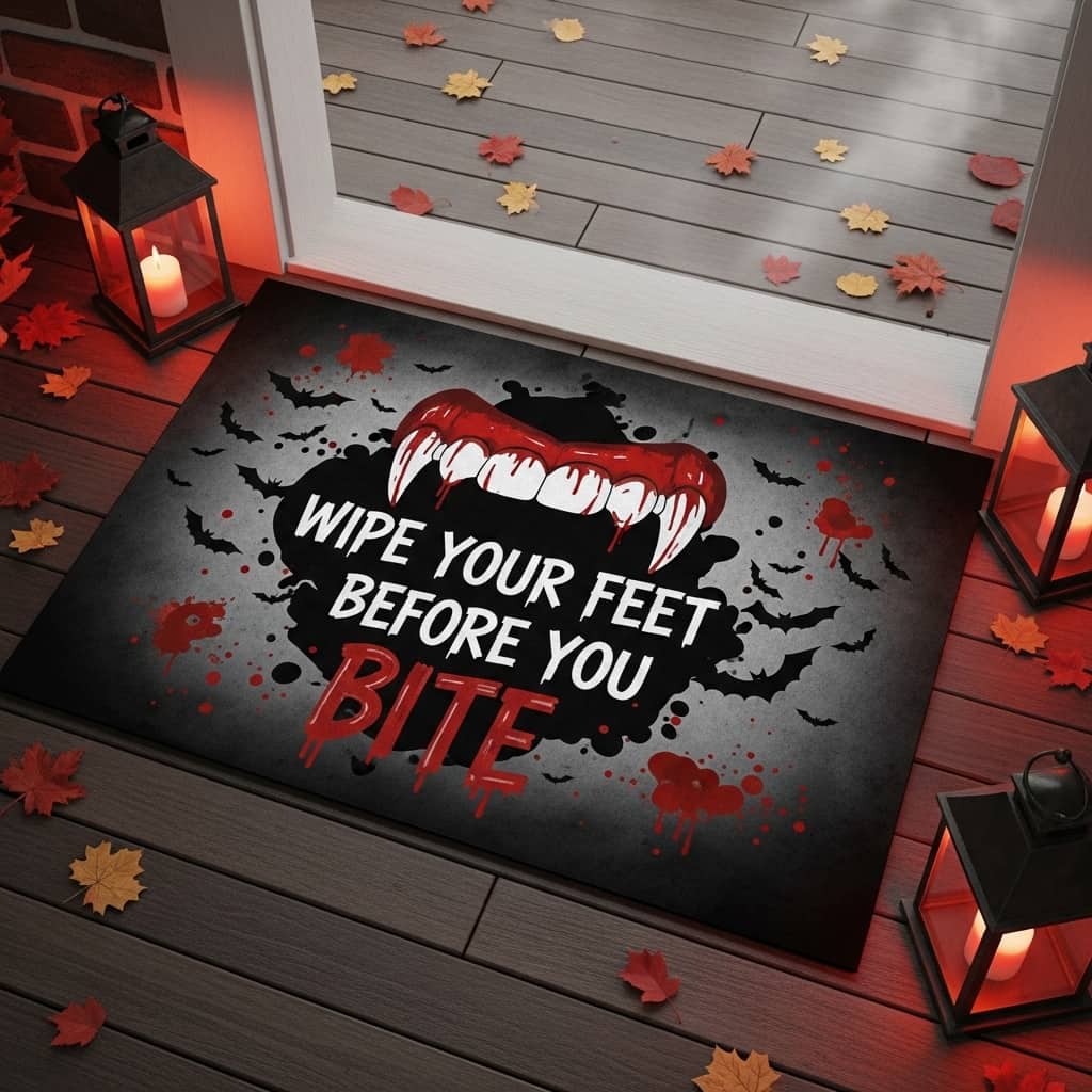 23 Halloween Door Mat Ideas 2025