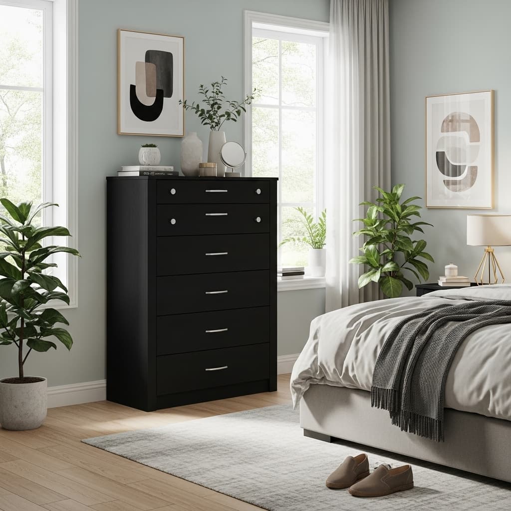 25 Black Bedroom Furniture Ideas 