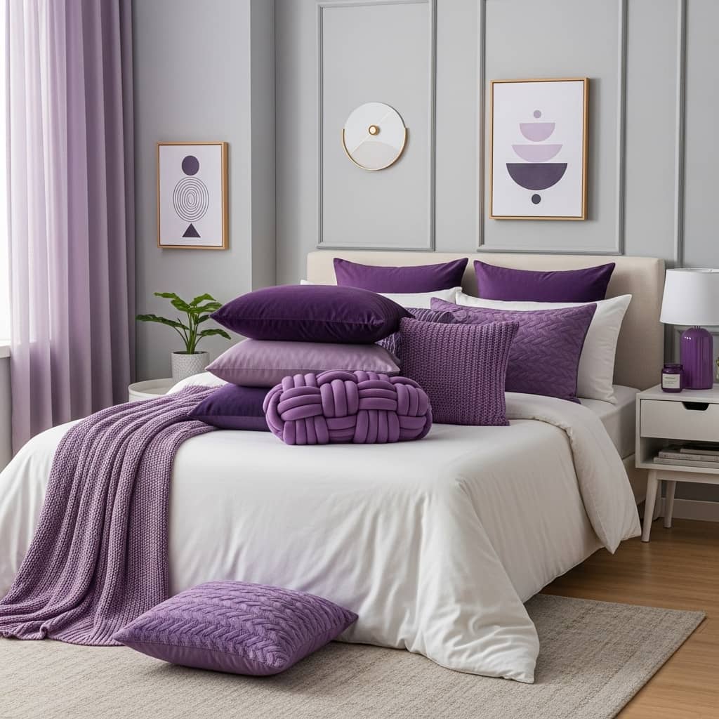 25 Purple Bedroom Decor Ideas