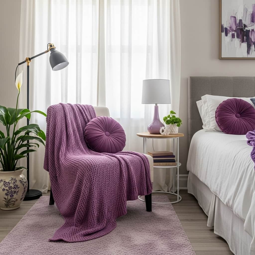 25 Purple Bedroom Decor Ideas