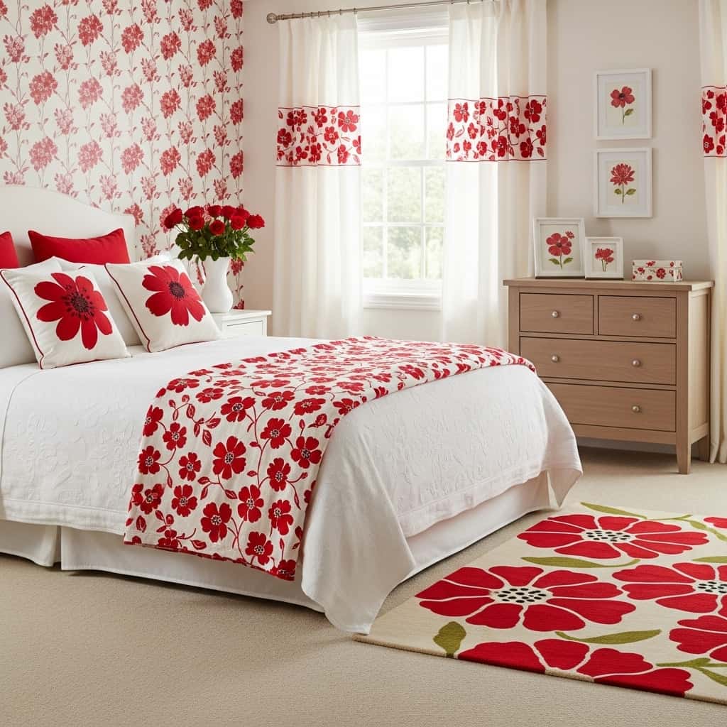 21 Red Bedroom Decor Ideas
