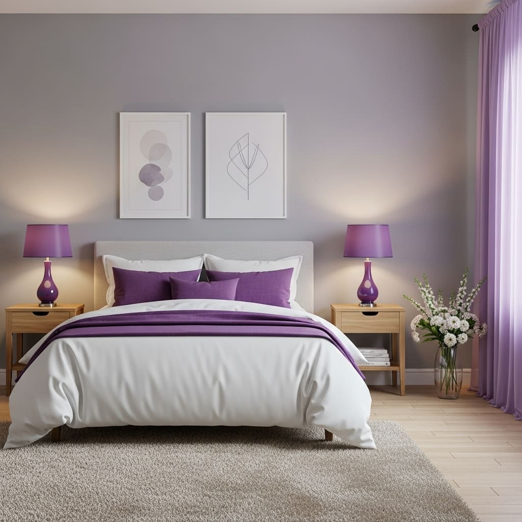 25 Purple Bedroom Decor Ideas