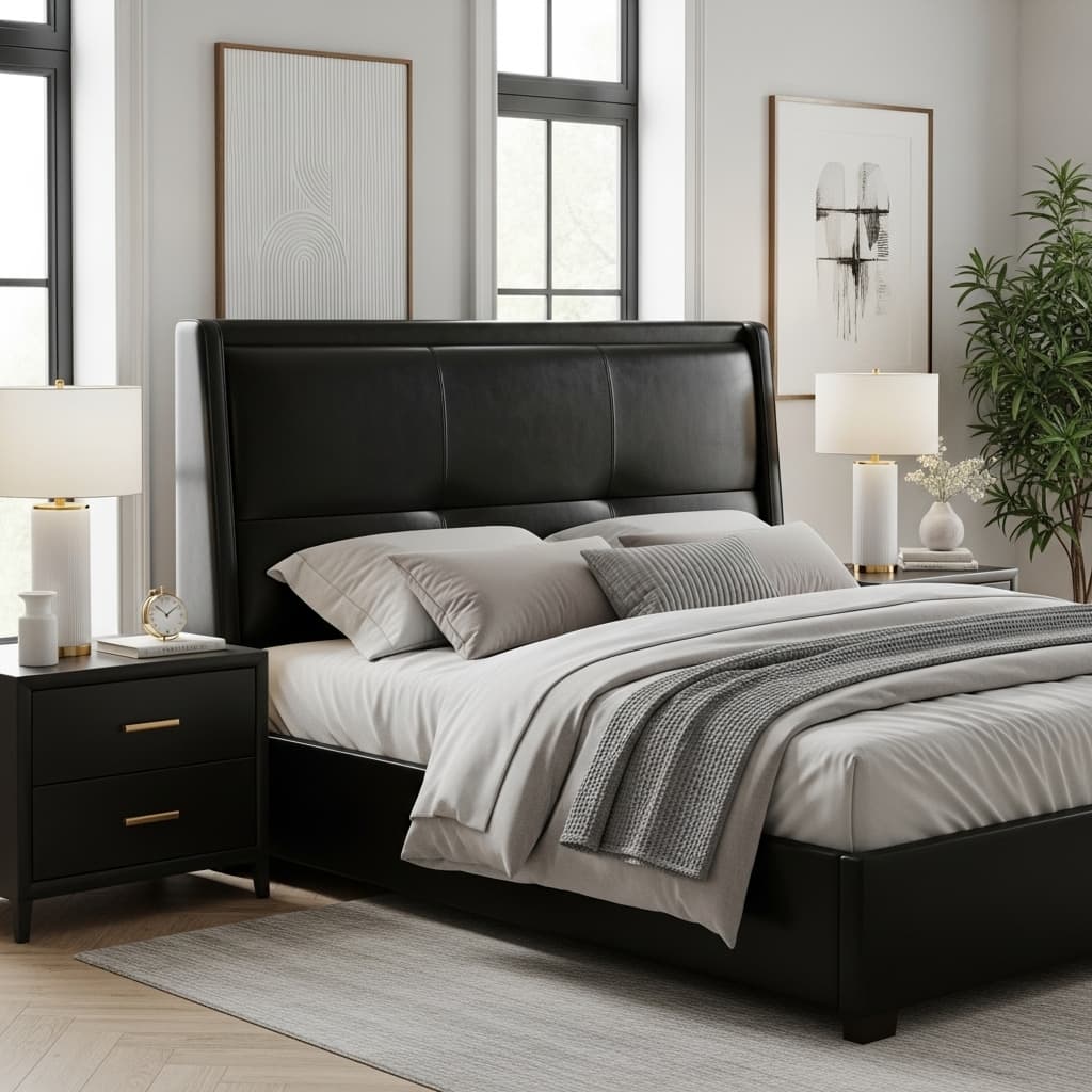 25 Black Bedroom Furniture Ideas 