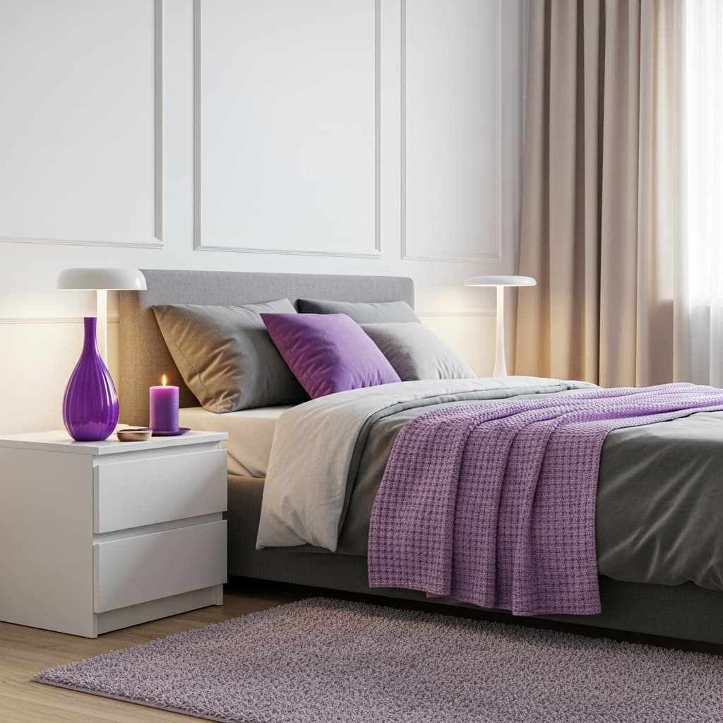 25 Purple Bedroom Decor Ideas