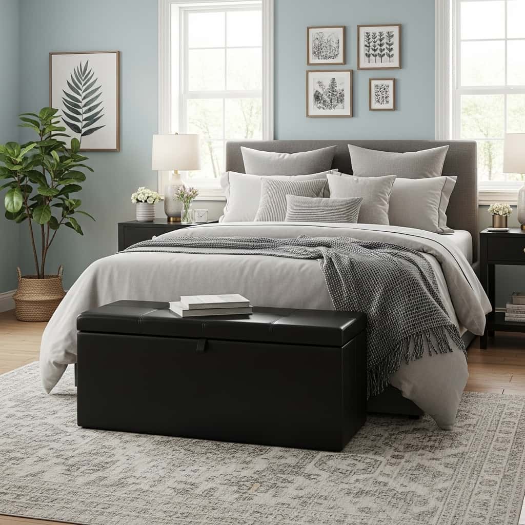 25 Black Bedroom Furniture Ideas 