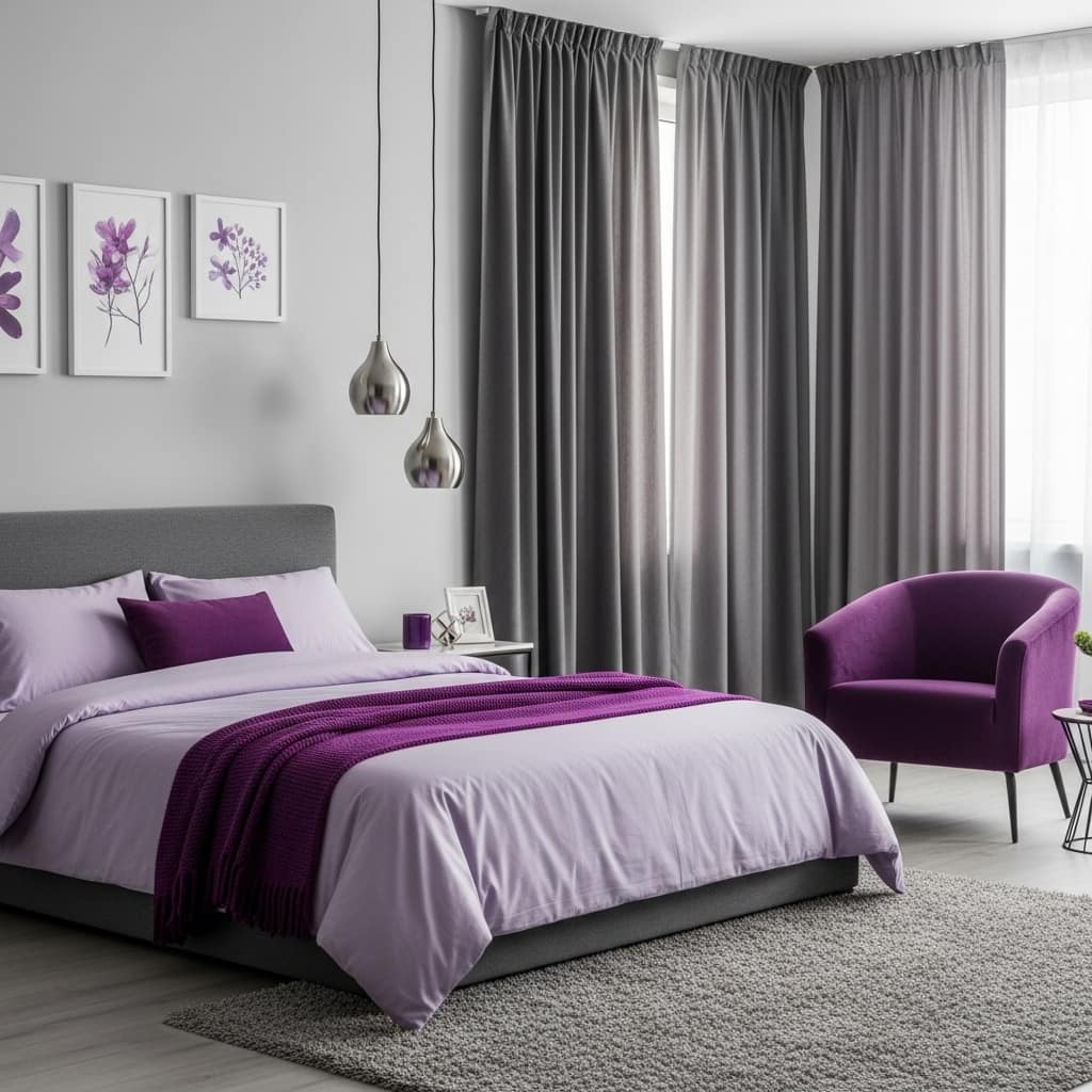 25 Purple Bedroom Decor Ideas