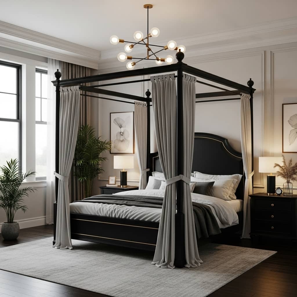 25 Black Bedroom Furniture Ideas 