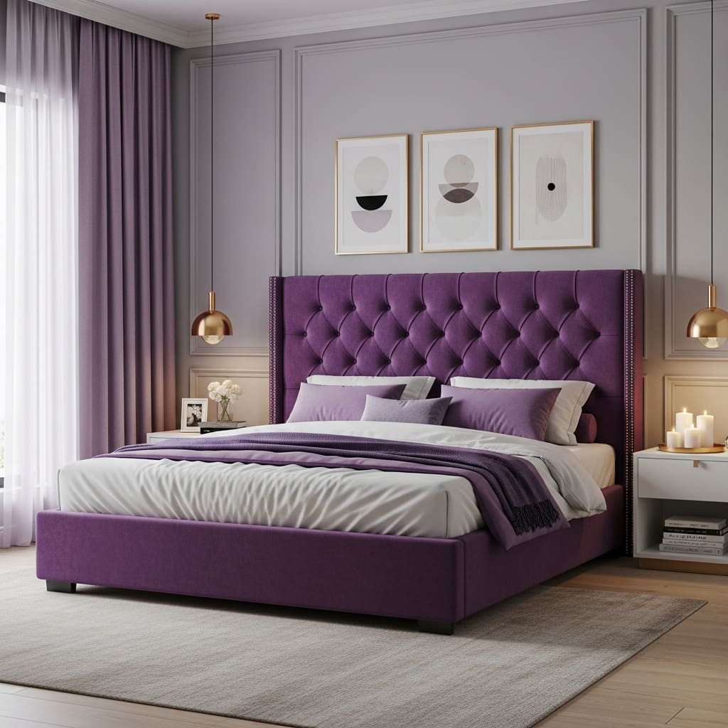 25 Purple Bedroom Decor Ideas