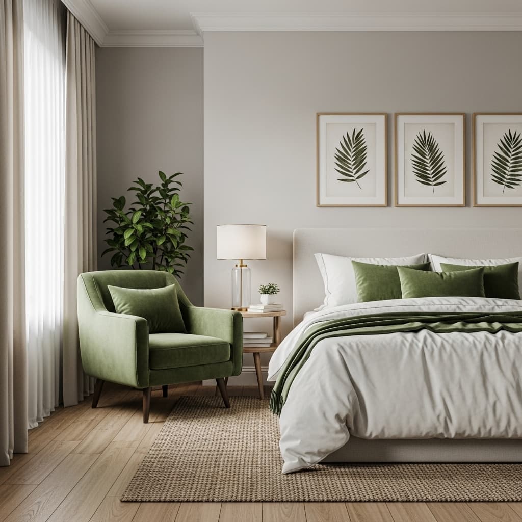 27 Green Bedroom Decor Ideas
