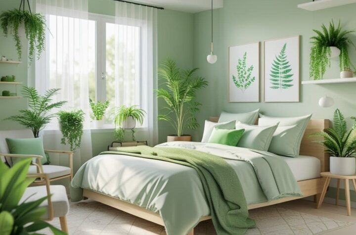 20 Green Bedroom Ideas for a Fresh and Relaxing Space