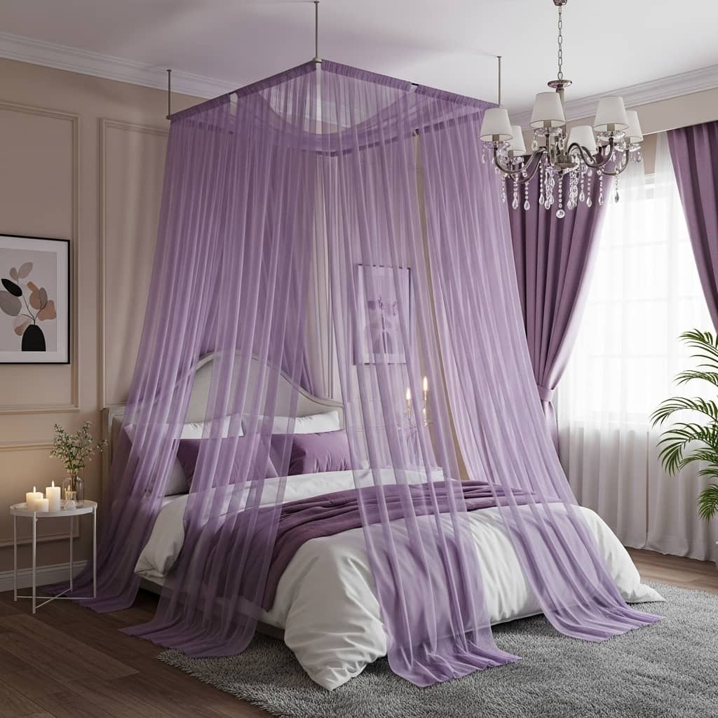 25 Purple Bedroom Decor Ideas
