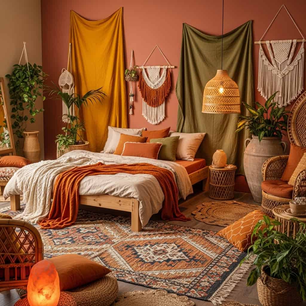 25 Hippie Bedroom Ideas