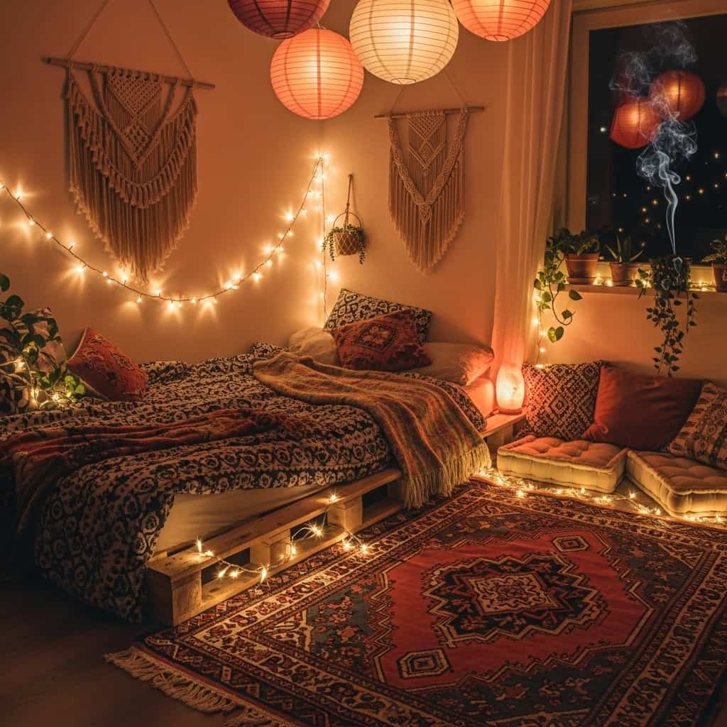 25 Hippie Bedroom Ideas