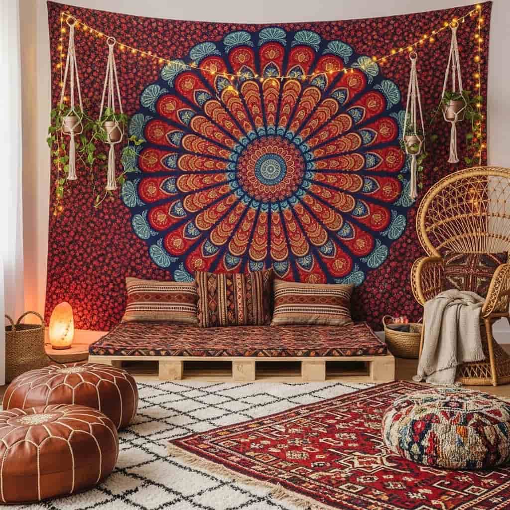 25 Hippie Bedroom Ideas