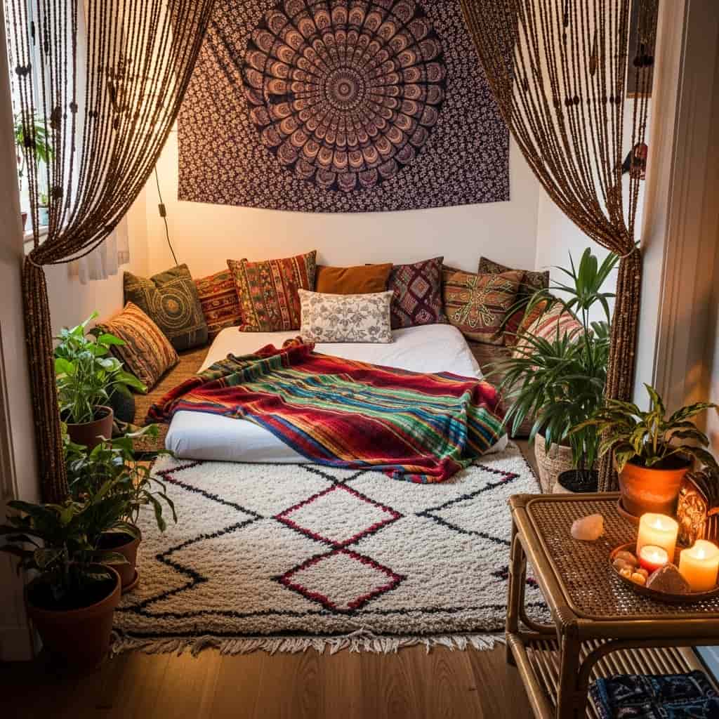25 Hippie Bedroom Ideas