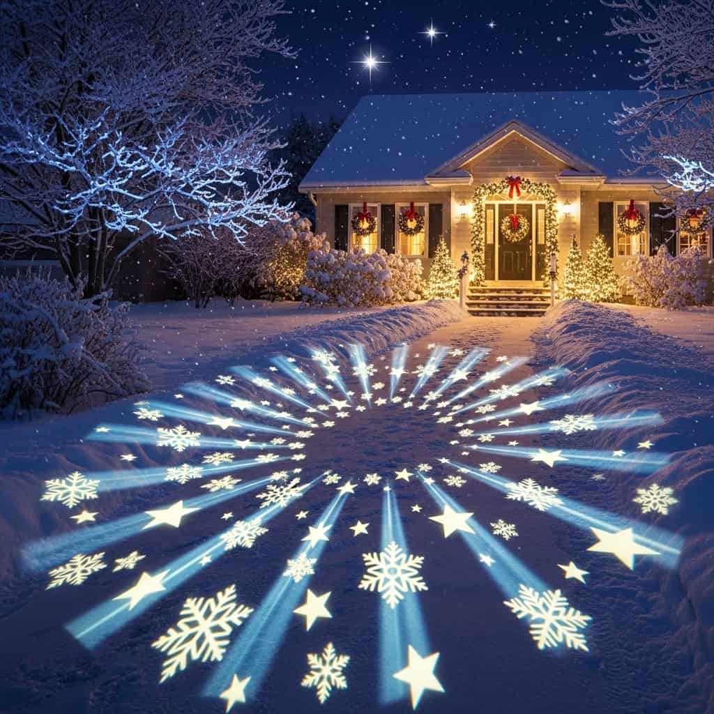30 Christmas Pathway Light Ideas