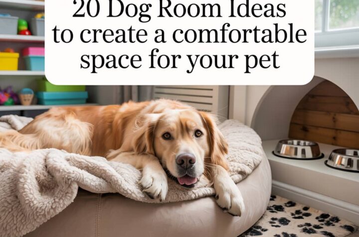 20 Dog Room Ideas to Create a Comfortable Space for Your Pet