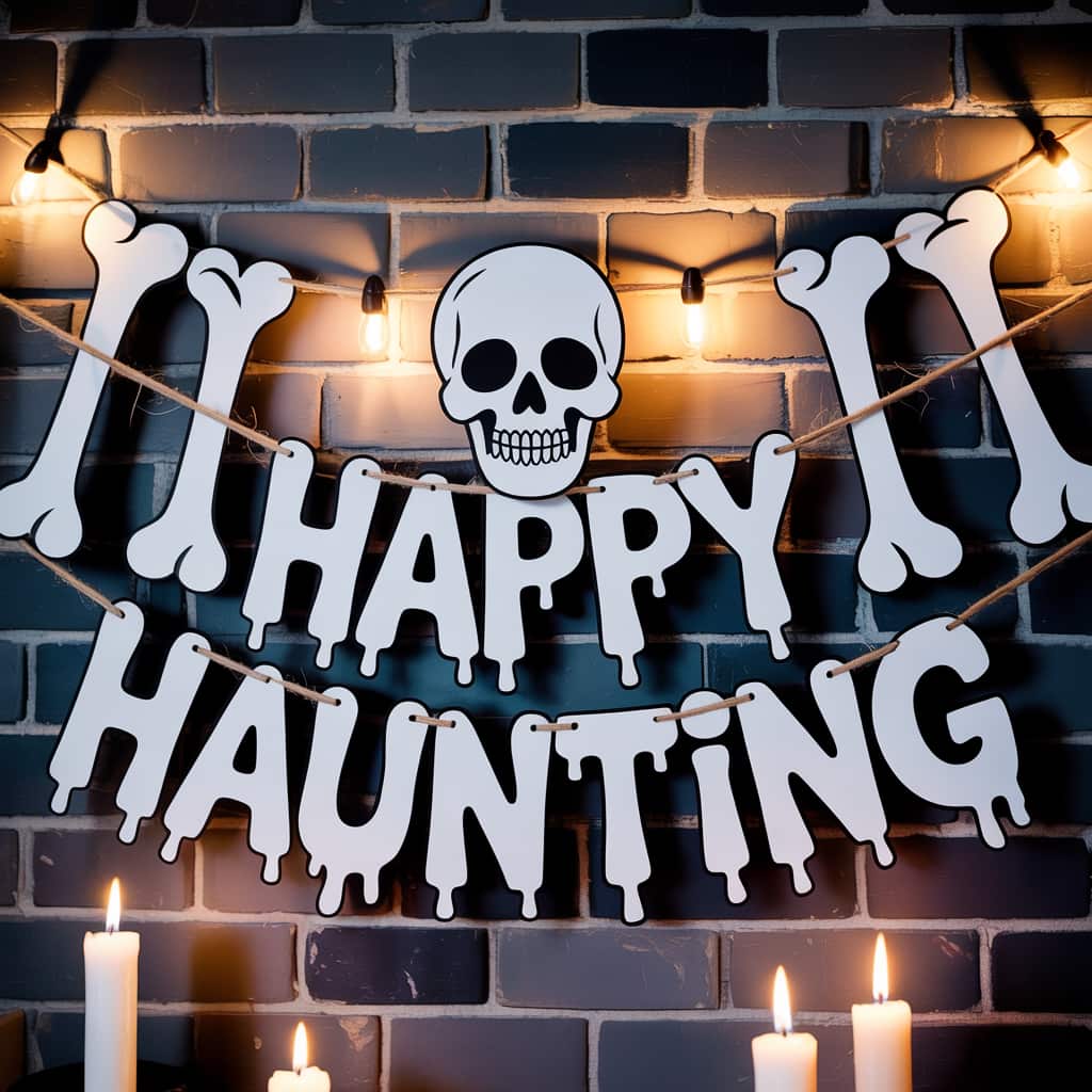 25 Halloween DIY Banner Ideas