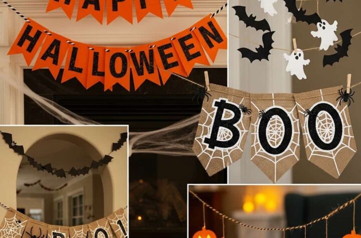 25 Halloween DIY Banner Ideas to Spook Up Your Home