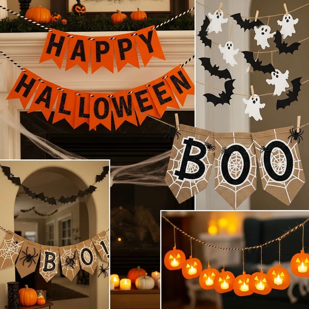 25 Halloween DIY Banner Ideas to Spook Up Your Home