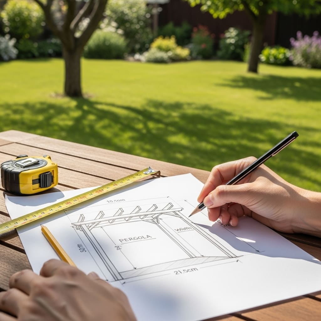 15 Easy Steps to Build a DIY Pergola