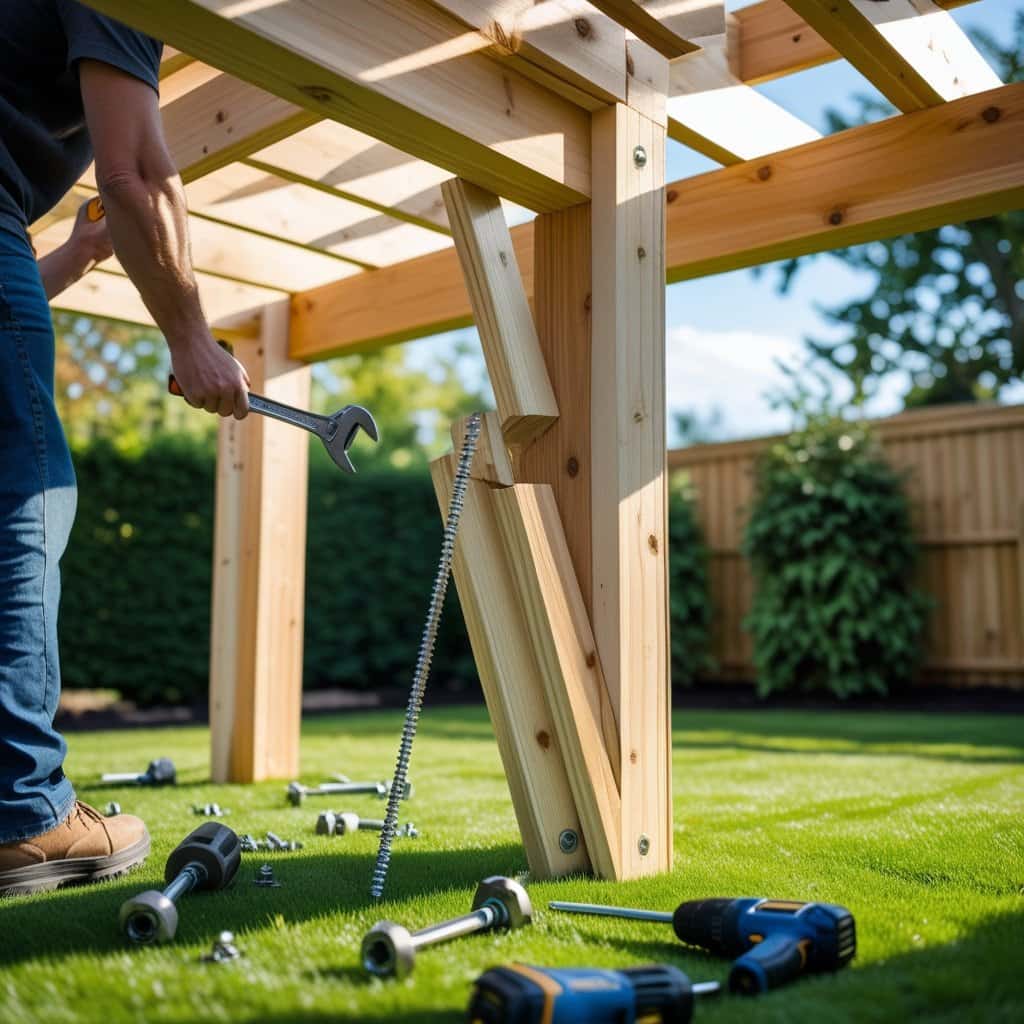 15 Easy Steps to Build a DIY Pergola