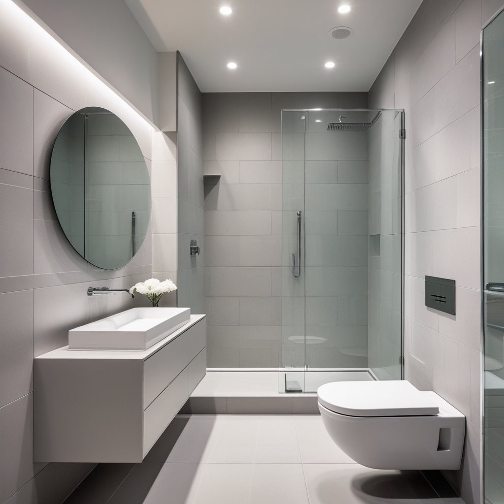 22 Small Bathroom Tile Ideas