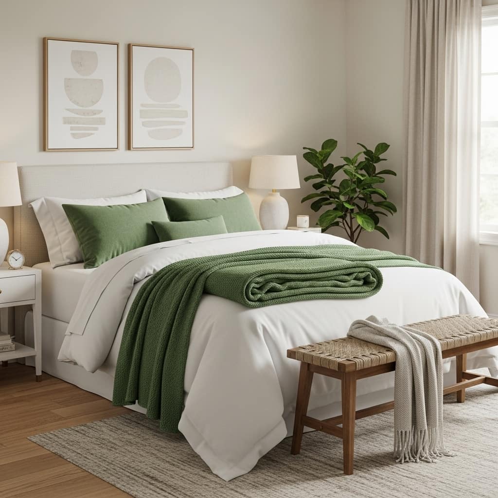27 Green Bedroom Decor Ideas
