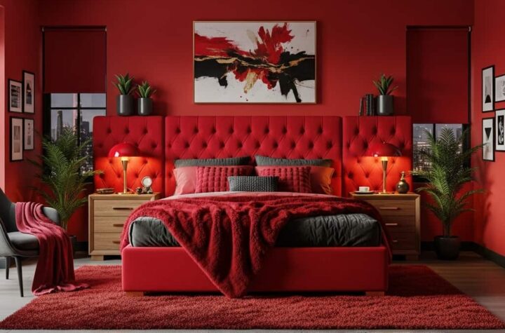 21 Red Bedroom Decor Ideas for a Bold and Stylish Space