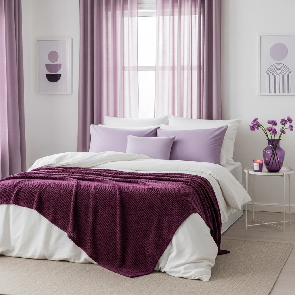 25 Purple Bedroom Decor Ideas