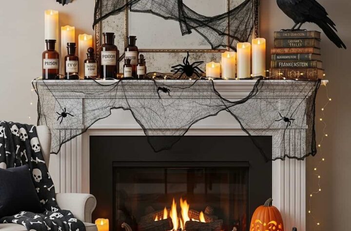 20 Halloween Fireplace Decor Ideas: Spooky & Stylish Inspiration for 2025