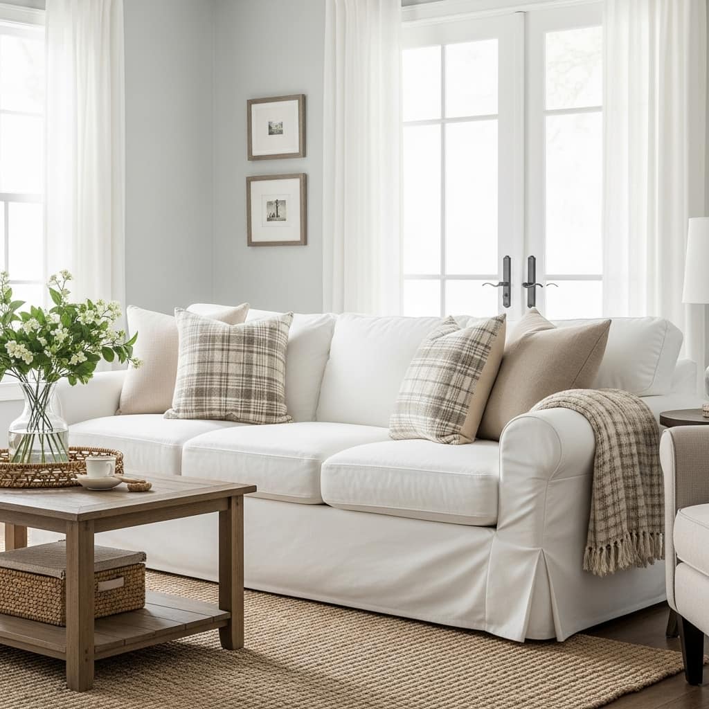 16 Modern Farmhouse Living Room Ideas