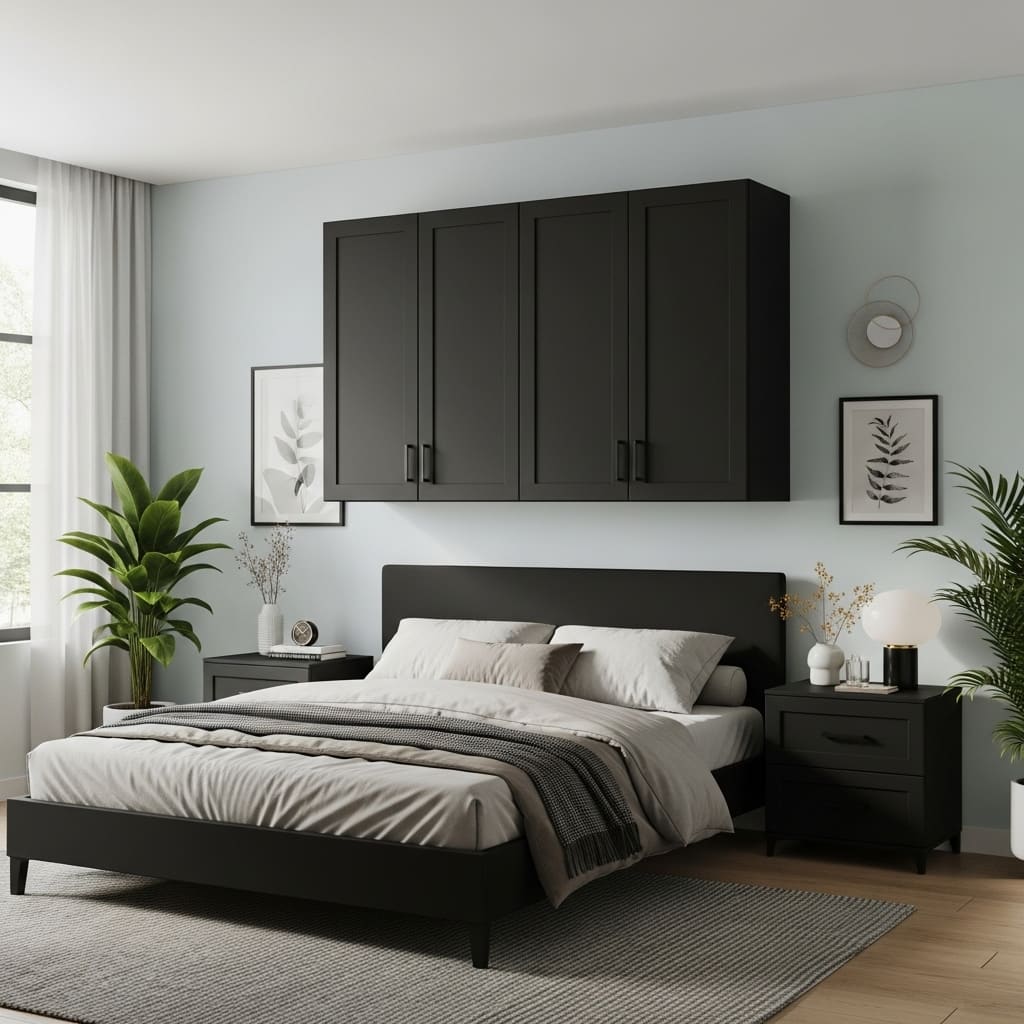 25 Black Bedroom Furniture Ideas 