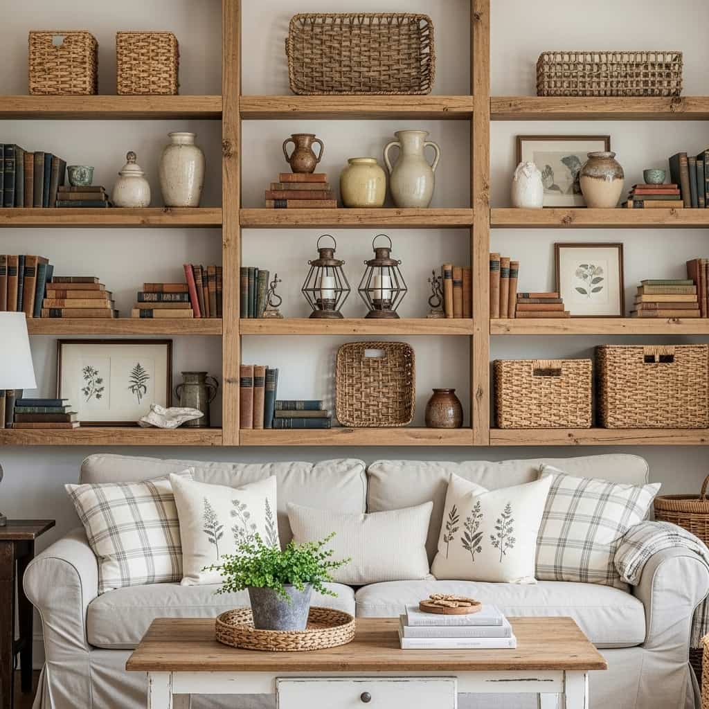 16 Modern Farmhouse Living Room Ideas