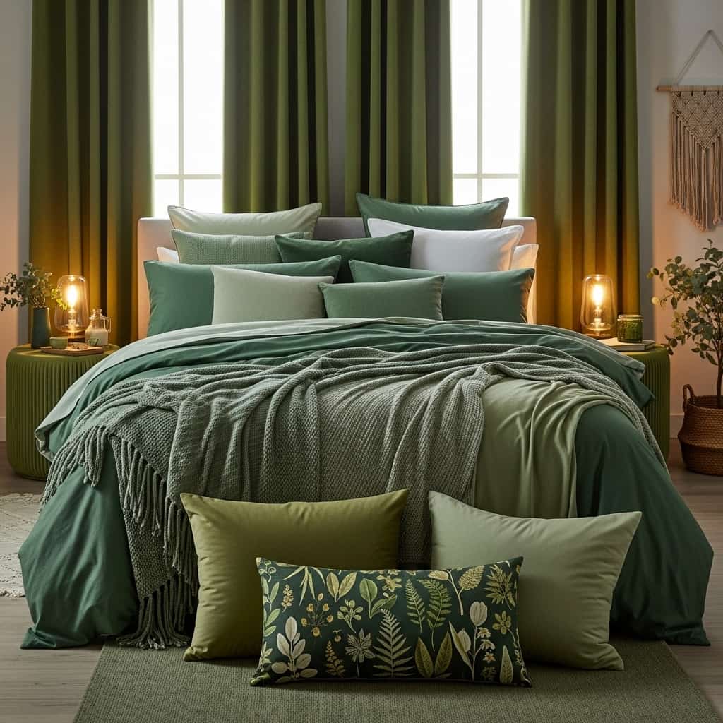 20 Green Bedroom Ideas