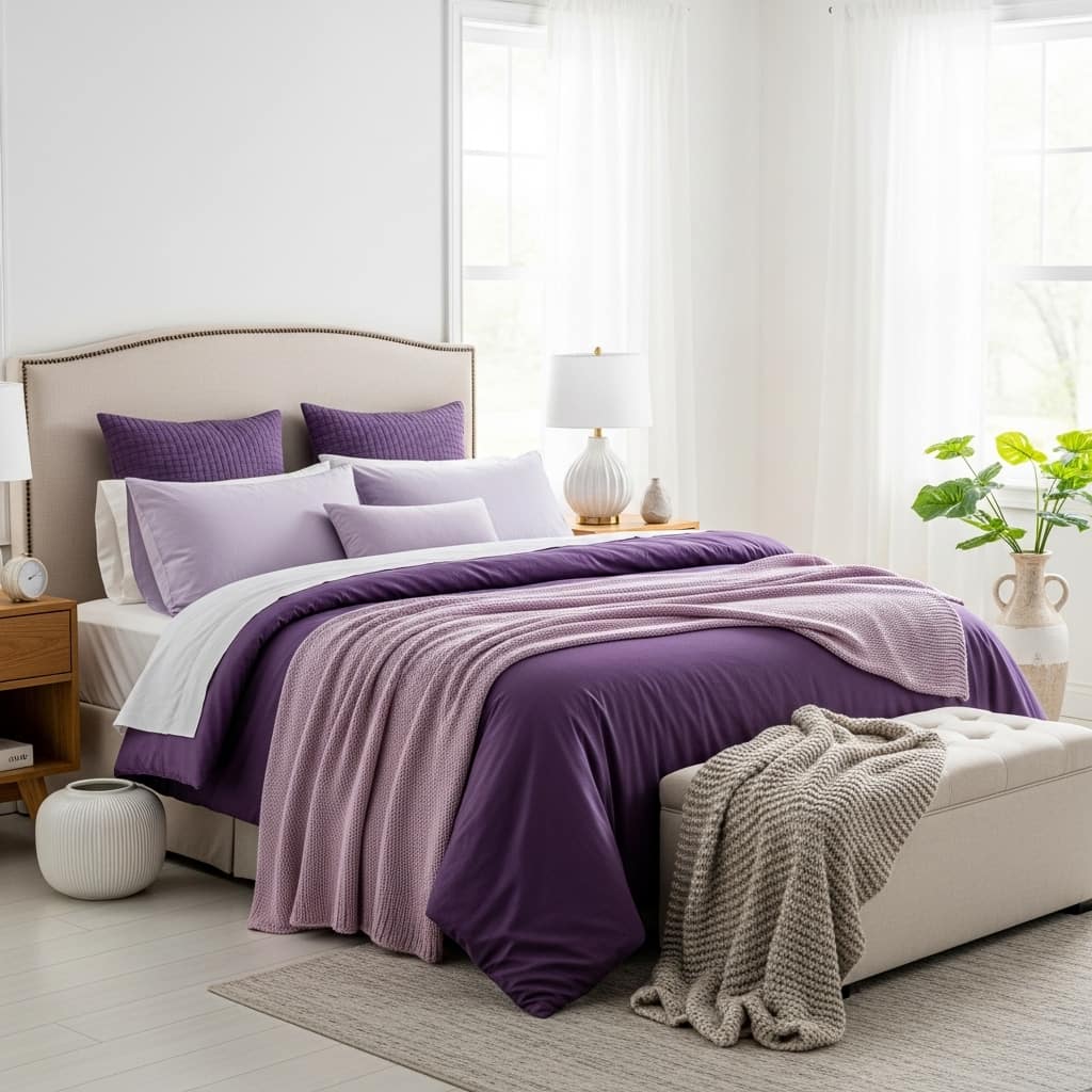25 Purple Bedroom Decor Ideas