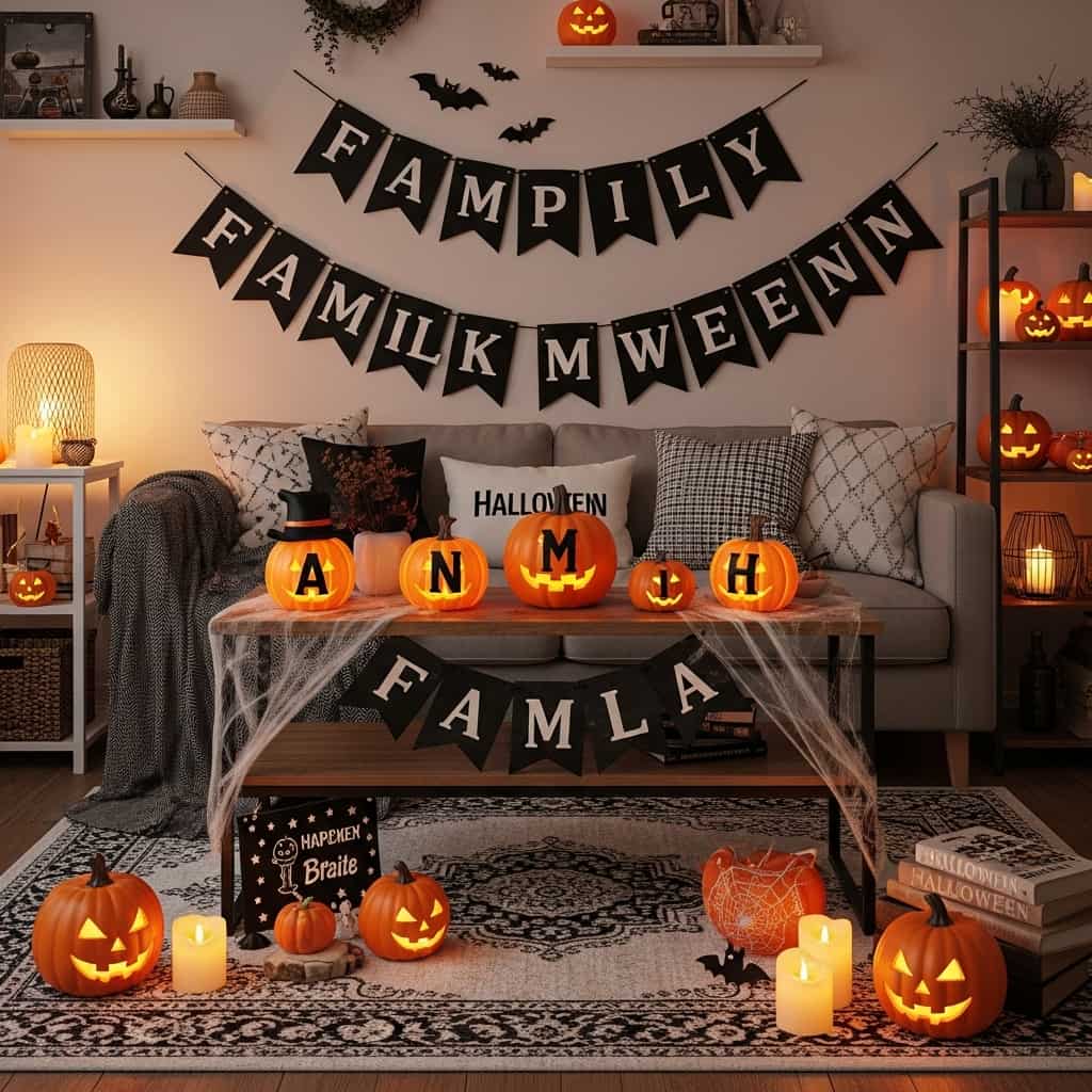 30 Halloween Living Room Decor Ideas