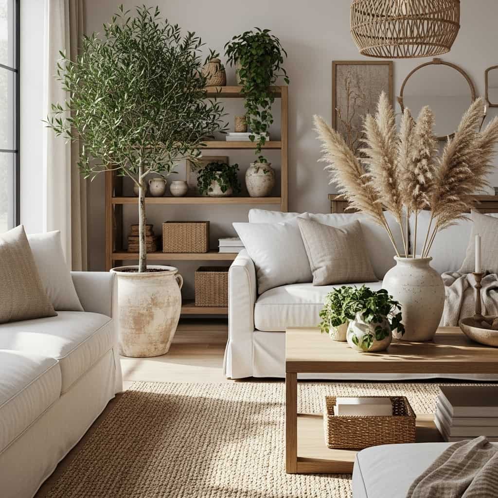 16 Modern Farmhouse Living Room Ideas