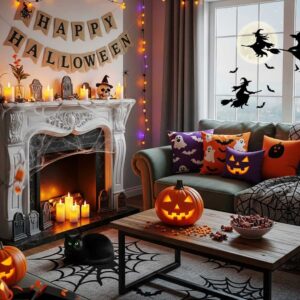 30 Halloween Living Room Decor Ideas: Transform Your Space for Spooky Season