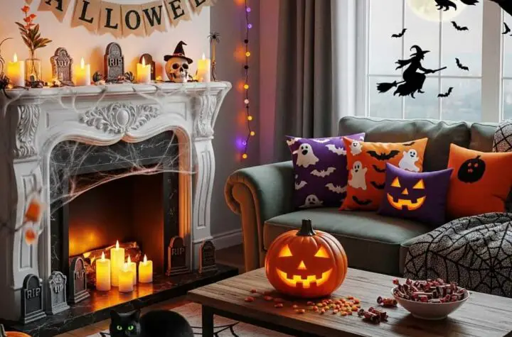 30 Halloween Living Room Decor Ideas: Transform Your Space for Spooky Season