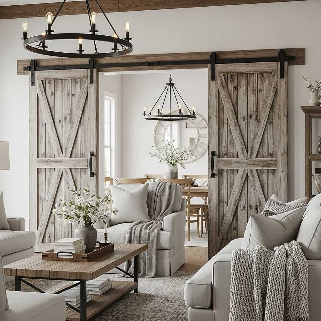 16 Modern Farmhouse Living Room Ideas