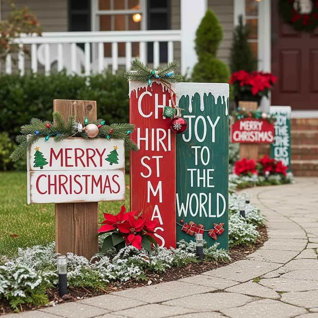 22 Christmas yard decoration ideas