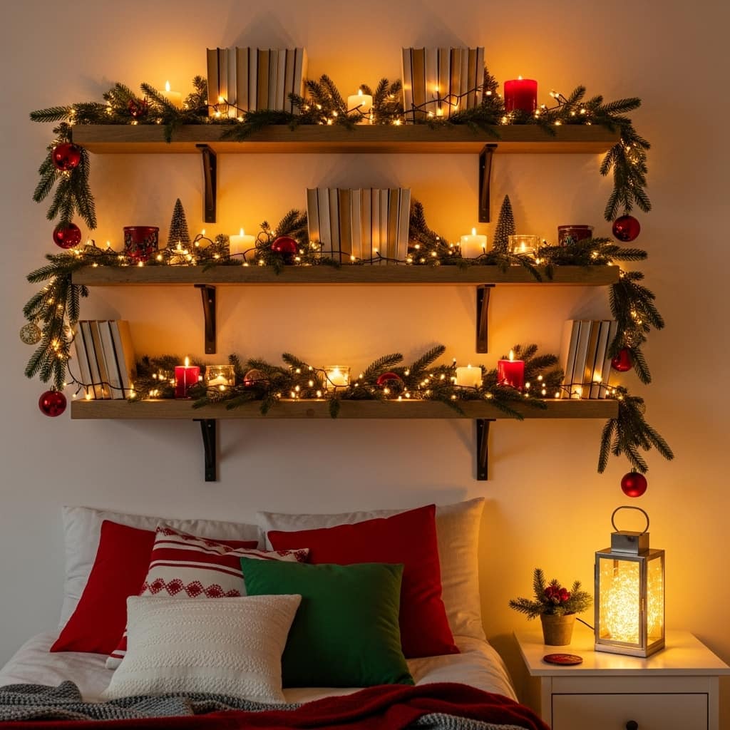 20 Christmas Lights in the Bedroom Ideas