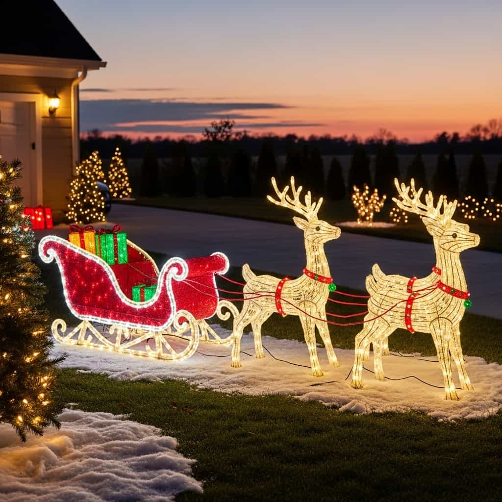 22 Christmas yard decoration ideas