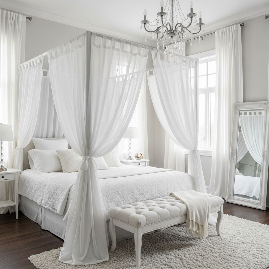 20 White Bedroom Decor Ideas
