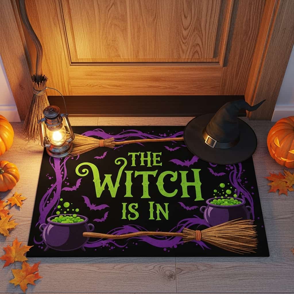 23 Halloween Door Mat Ideas 2025