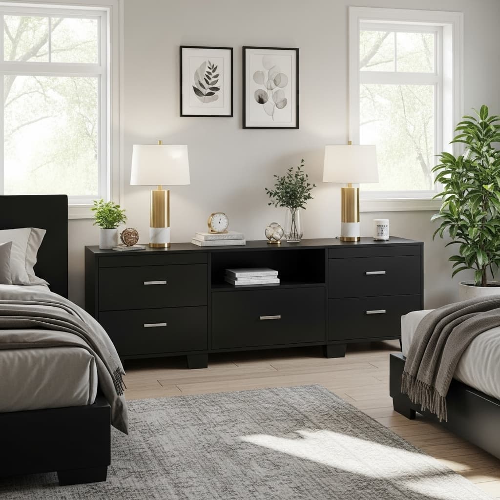 25 Black Bedroom Furniture Ideas 