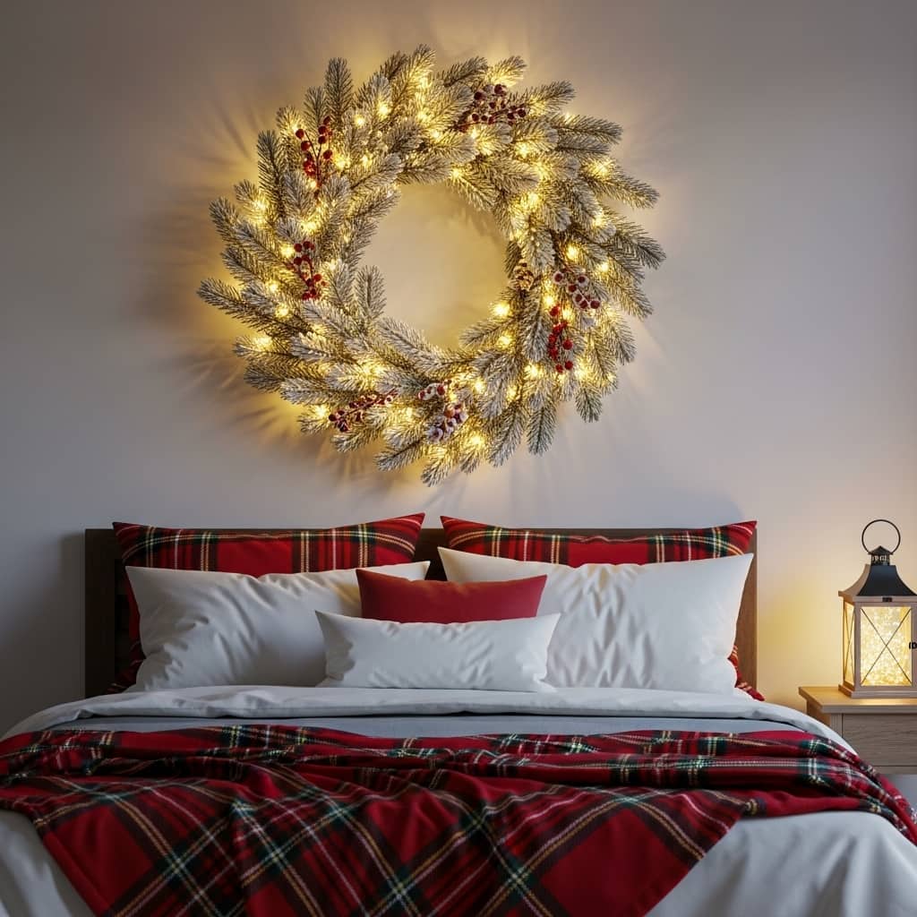 20 Christmas Lights in the Bedroom Ideas
